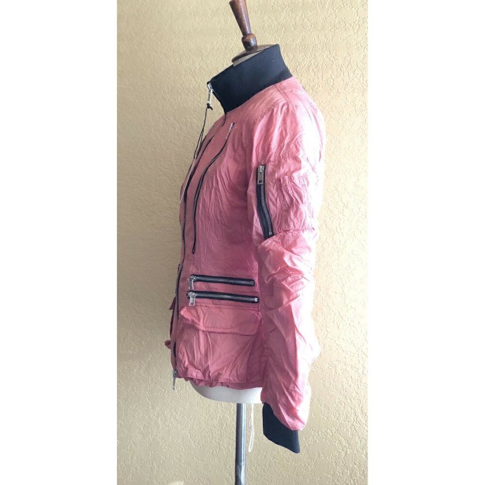 Diesel W-BLANKYT GIACCA Pink Nylon Puffer Jacket S - Picture 9 of 12